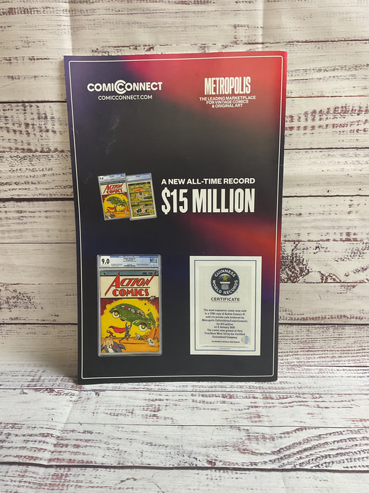 Death Of Superman Event Auction Comic Connect Art Catalog