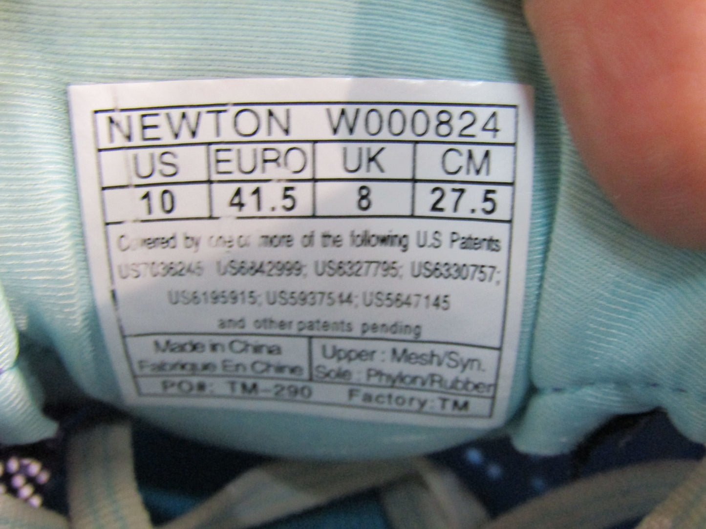 Newton Distance S 13 Women's Purple Running Shoes Size 10 W000824