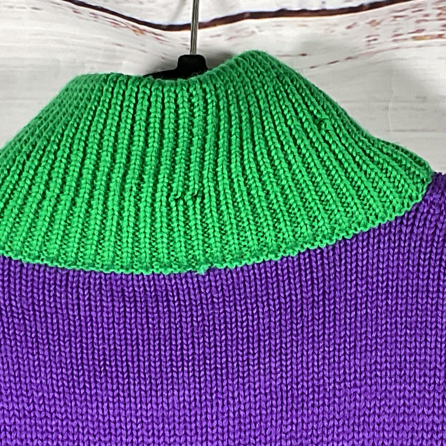 VTG NEVICA 100% Wool Color Block Ski Snowboard Pullover Sweater SEE MEASUREMENTS