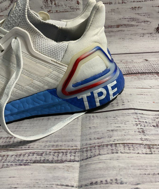 Adidas UltraBoost 20 City Pack - Taipei Size 5.5 White/Blue/Red