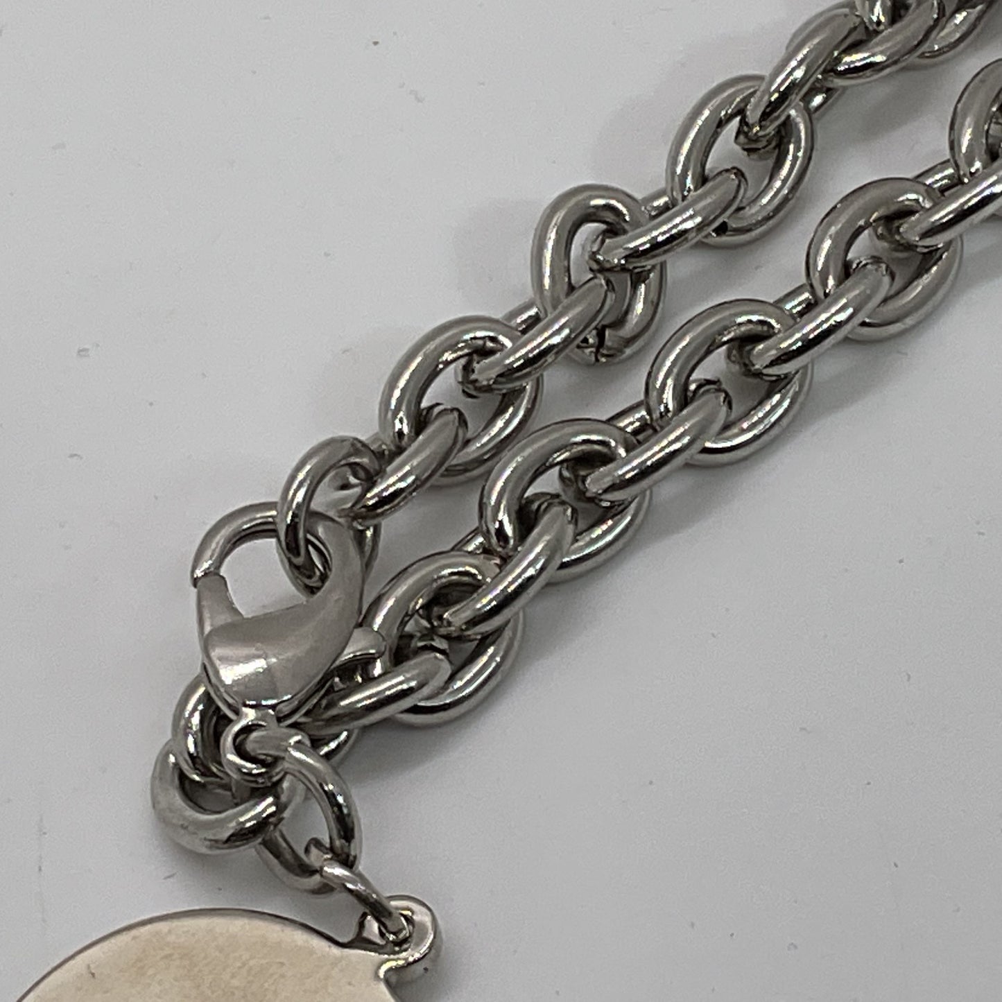BURTON Snowboard Co. Stainless Steel Chain Bracelet-7.75"