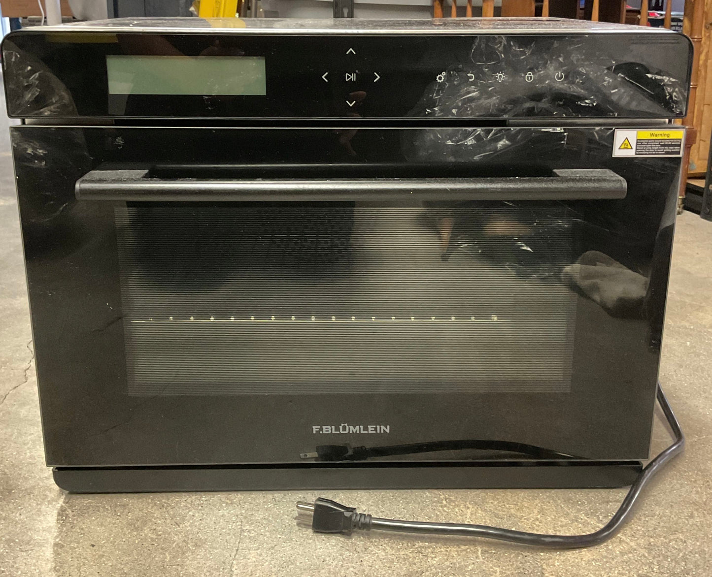 JU-3200 F. Blumlein Black Steam Oven