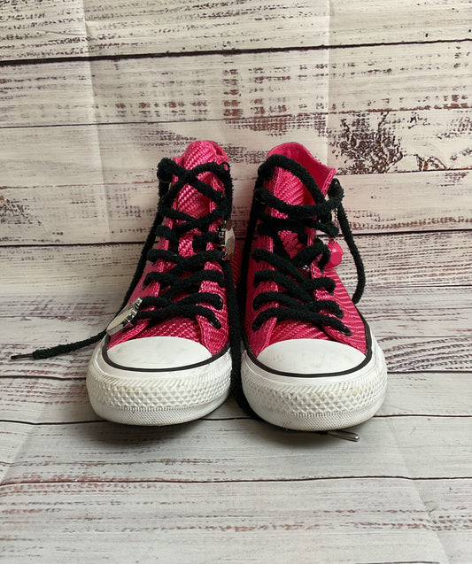 Girl's Ltd. Ed. Despicable Me 4 Poppy Converse Hot Pink Chucks w/ Charms Size 4