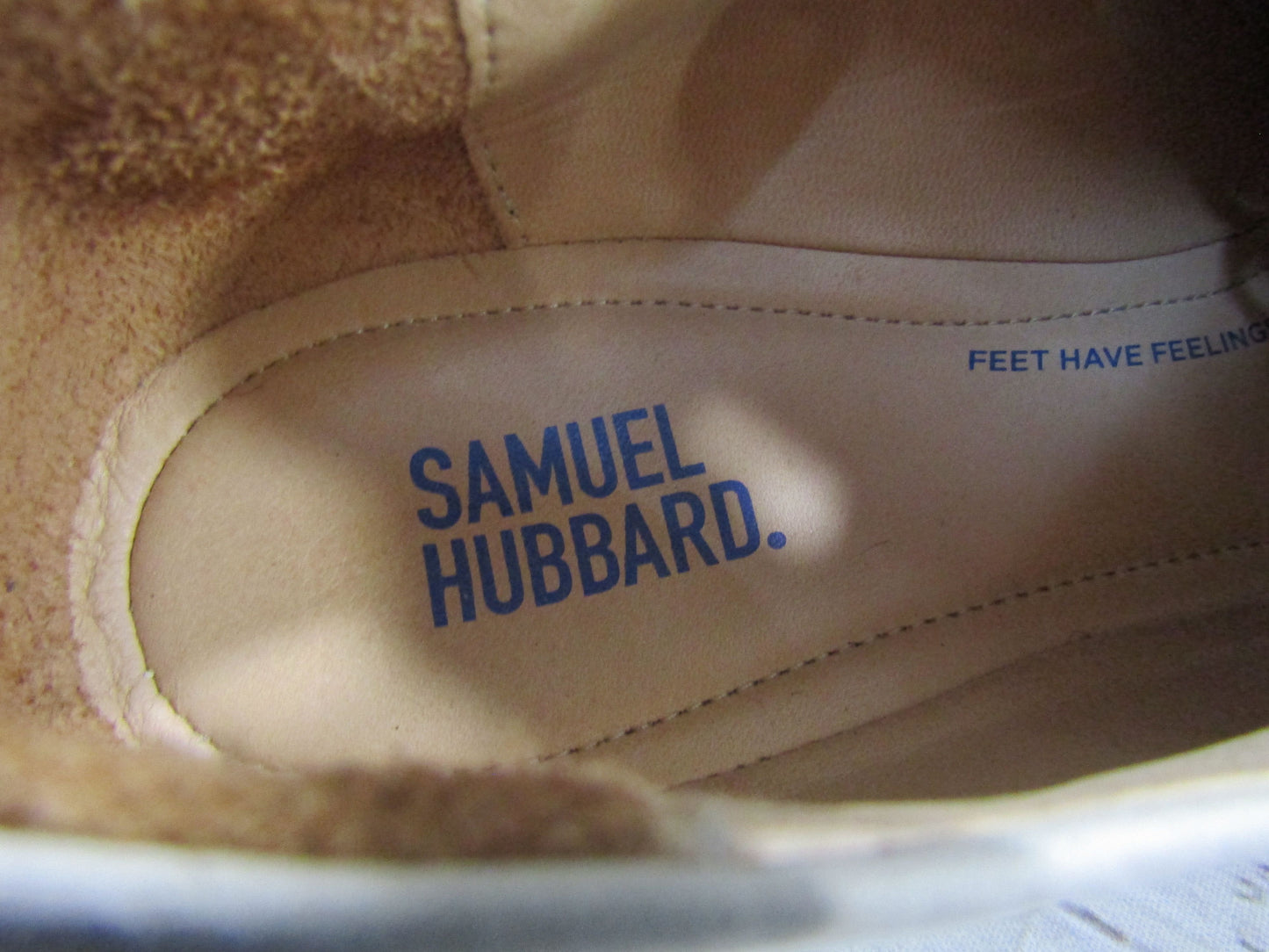 Samuel Hubbard Freedom Stroll Women's Cap Toe Suede Sneakers Size 8.5