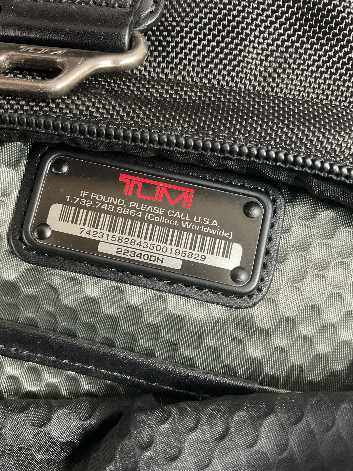 Tumi Black Everett Essential Tote