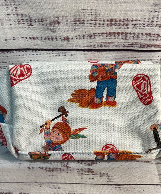New Rare Medicom Toy Chucky " Child's Play Travel Bag White Small