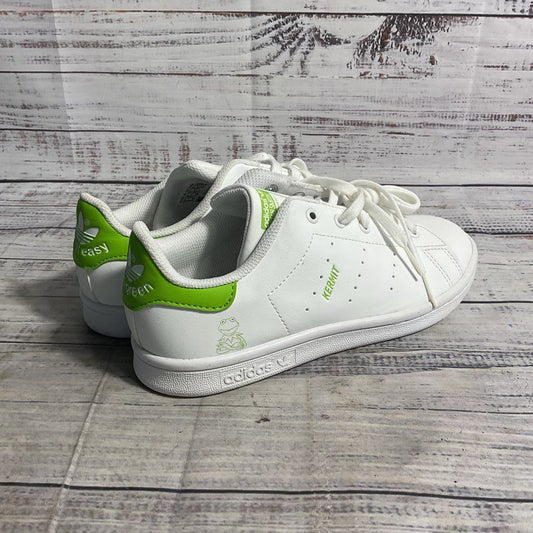 Adidas X The Muppets Kermit The Frog Stan Smith White/Green Sneaker Kid's Size 3