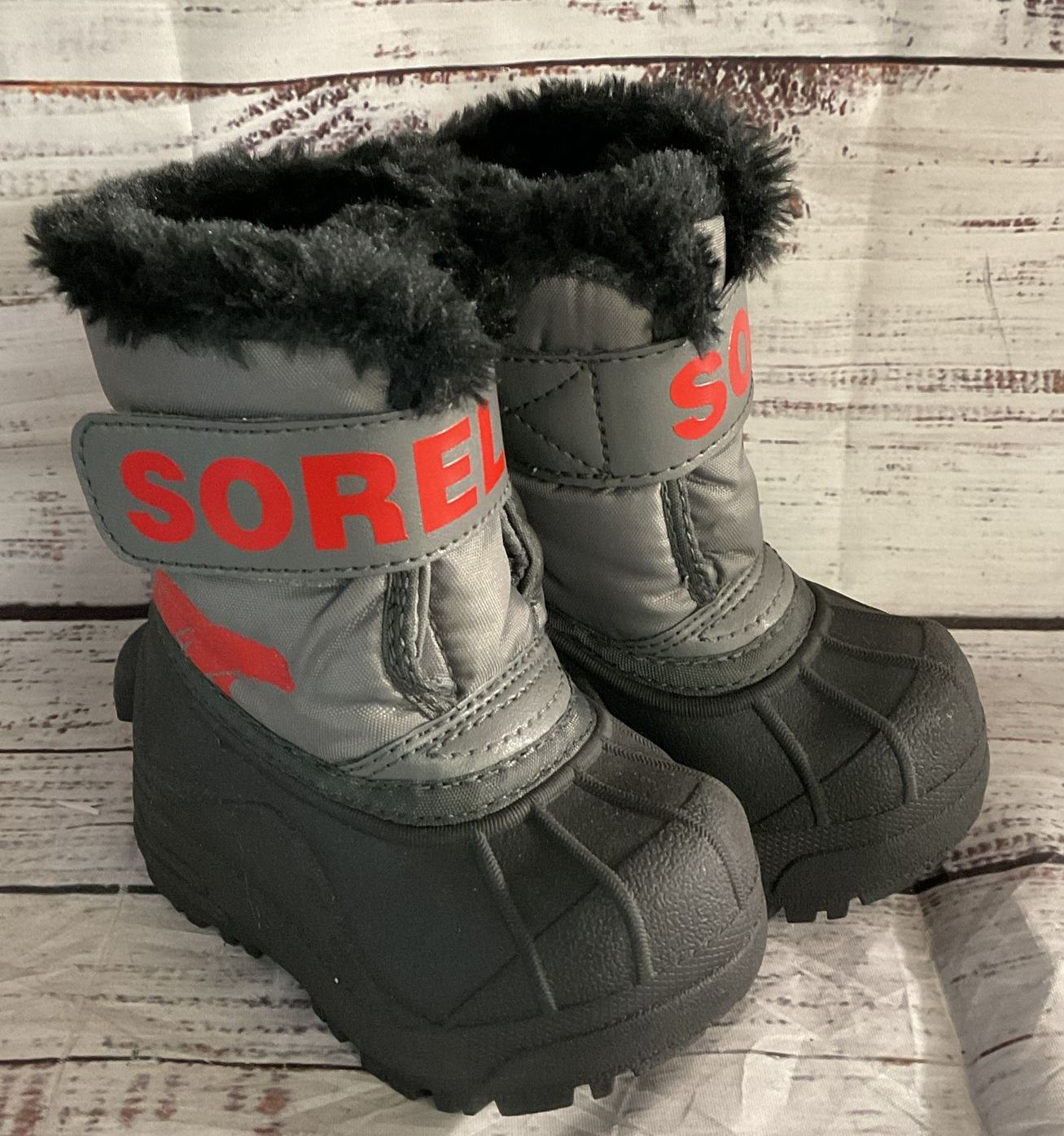 Sorel Snow Commander Insulated Waterproof Boots Gray 4