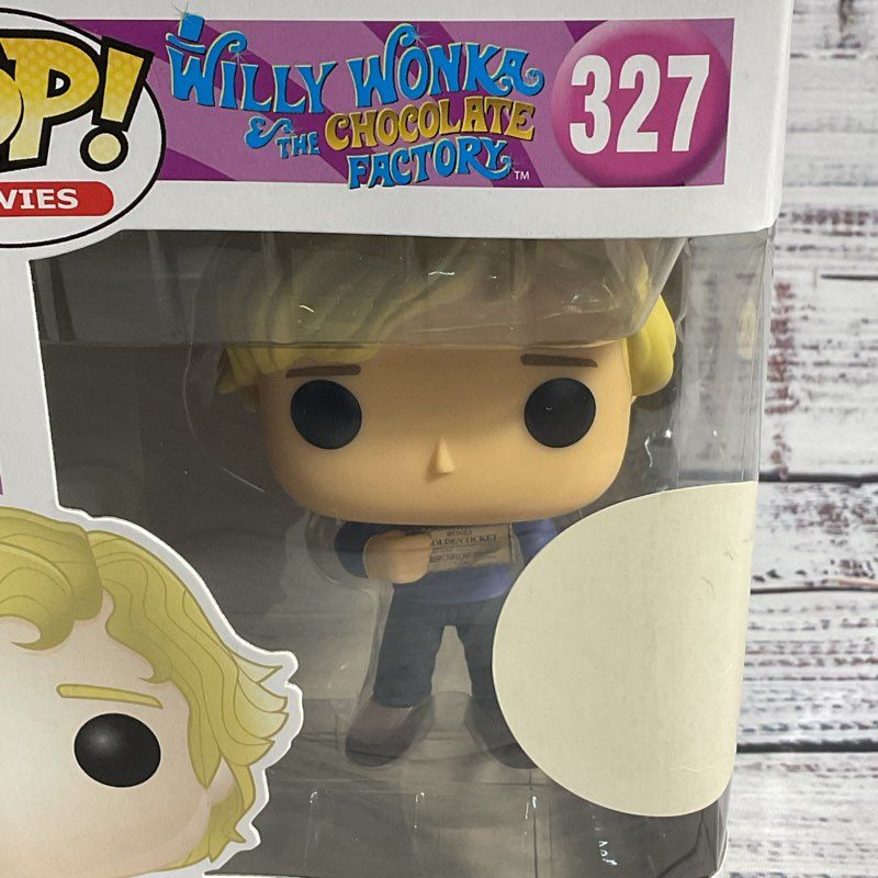 NEW Funko Pop Movies Willy Wonka Original Movie Vinyl Figure Charlie Bucket #327