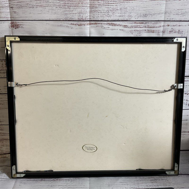 Signed VTG. DAVID SINGER? Expressionist Charcoal Sketch- FRAMED 16" X20"