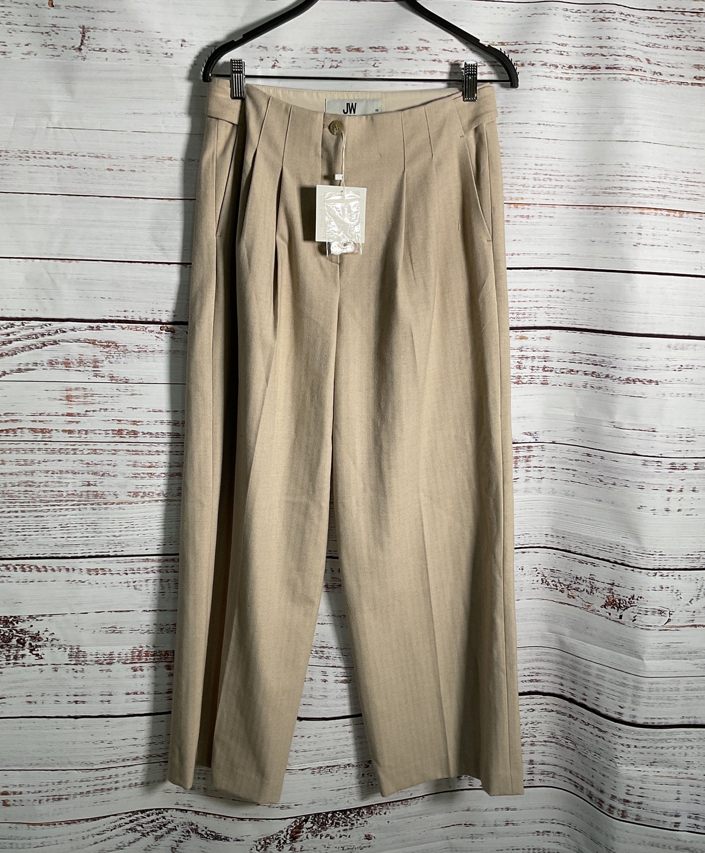 NWT JW Jason Wu Beige Pants Size M