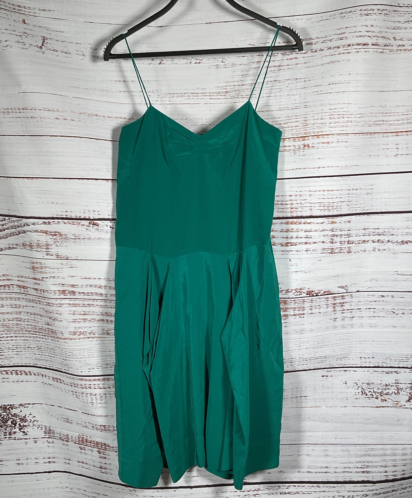 Stella McCartney Silk Mini Dress Green 36