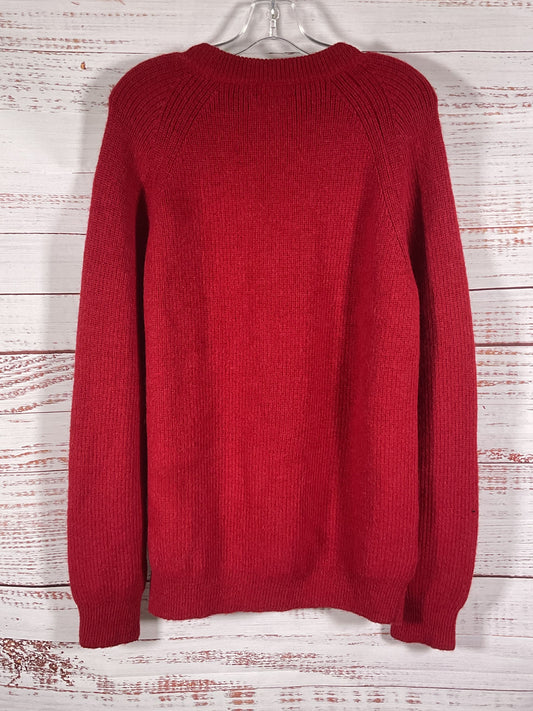 Barneys New York Red Red Pullover Sweater - Size M