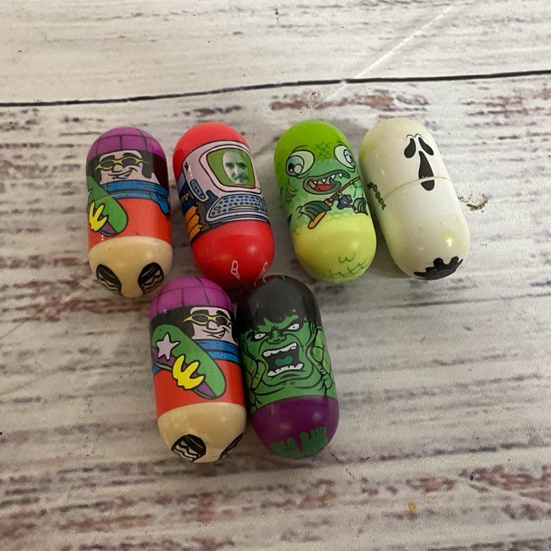 Lot of 6 Moose Toys Inc. MIGHTY BEANZ Beans