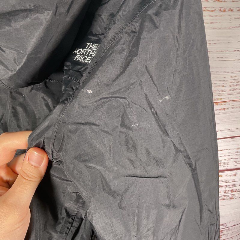 The North Face Black Dryvent Hooded Rain Jacket - Size Small