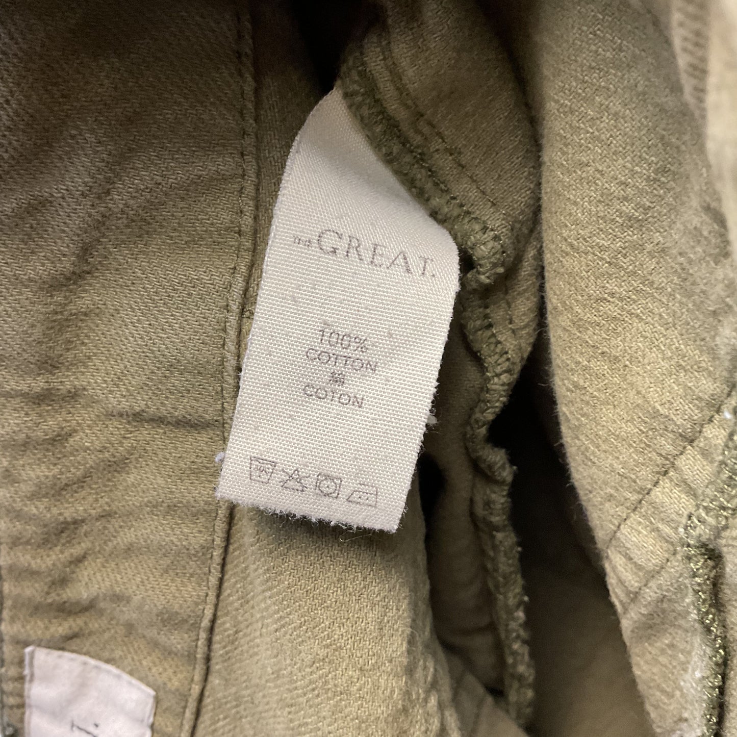 The Great Green Army Fatigue Style Cotton Pants - Size 25