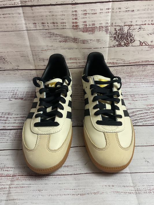 adidas Samba Beige Sneaker Athletic Shoe Women 9.5