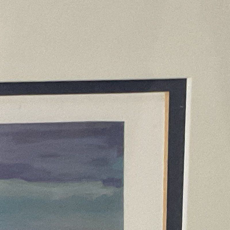 Signed & Numbered LUCILLE RAAD "Low Tide" Serigraph Print- FRAME 39.5" X 32.5"