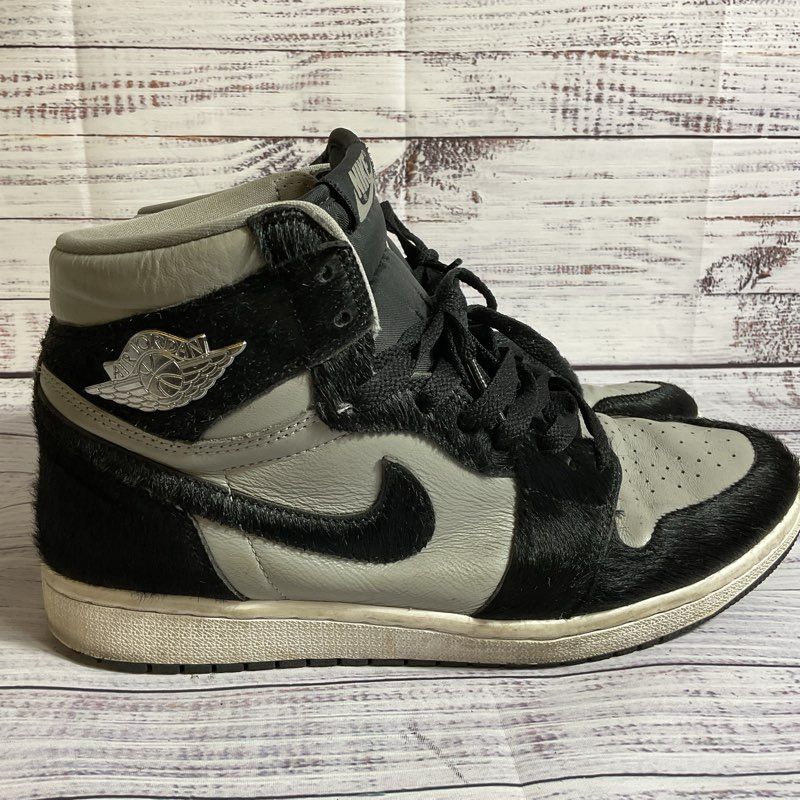 NIKE Jordan 1 Retro High OG Twist 2.0 Medium Grey Women's Sneakers- SZ 10
