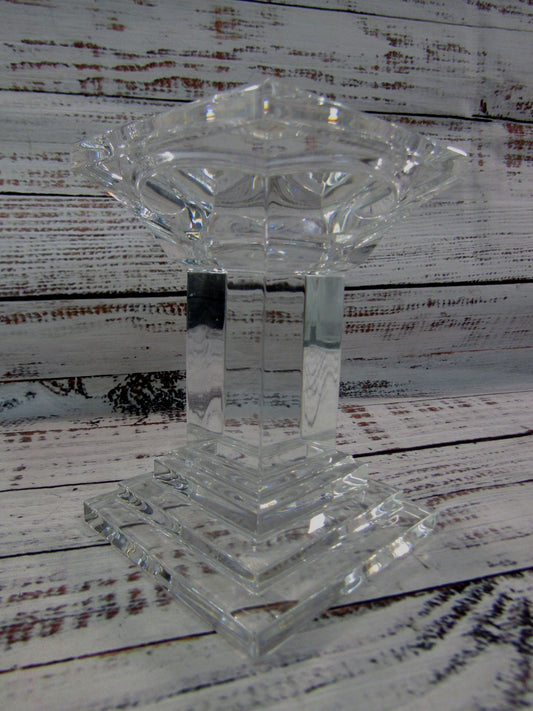 Waterford Metropolitan Crystal Pillar Candle Holder
