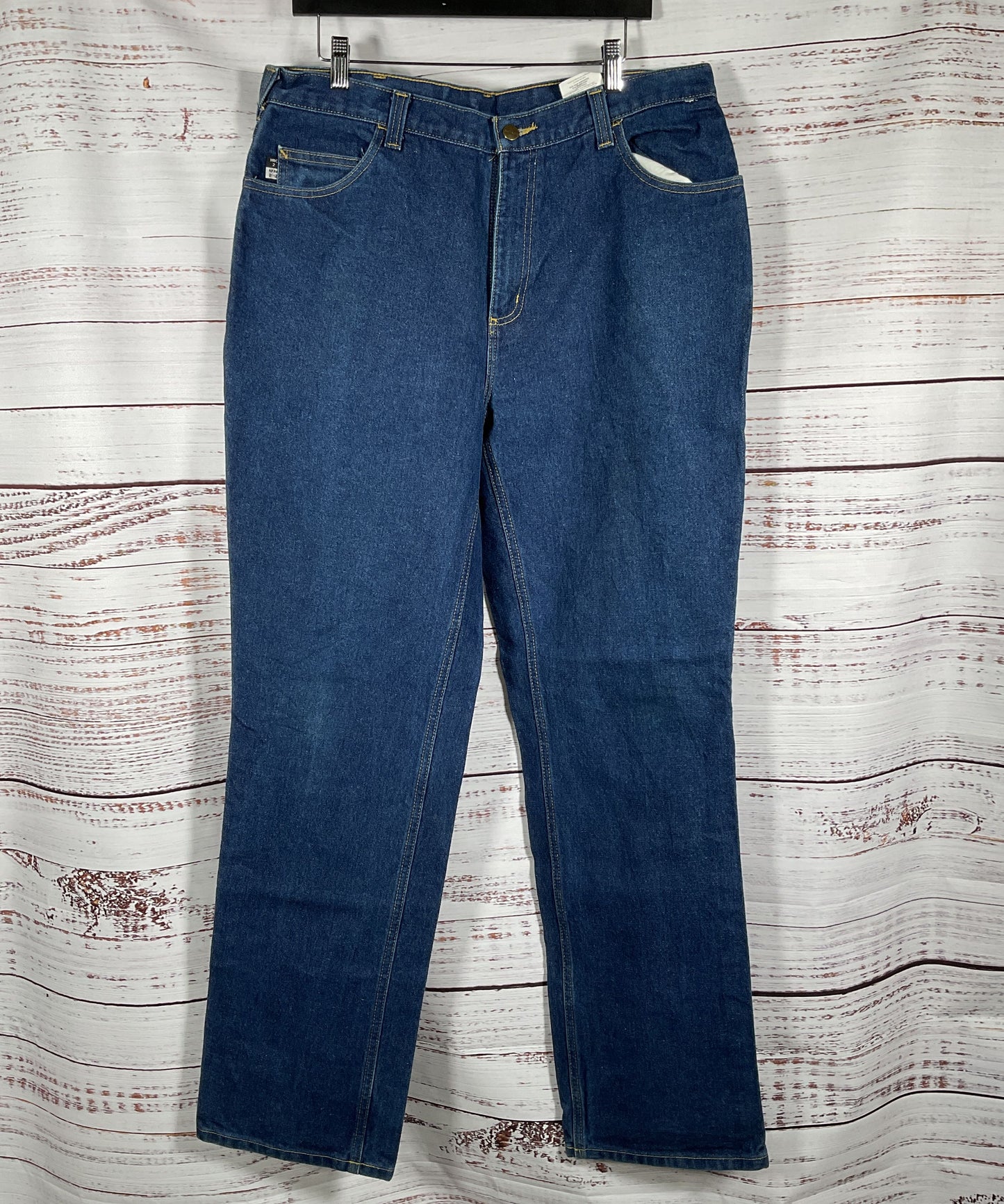 Carhartt Men's Flame Resistant Jeans Blue 36 x 34