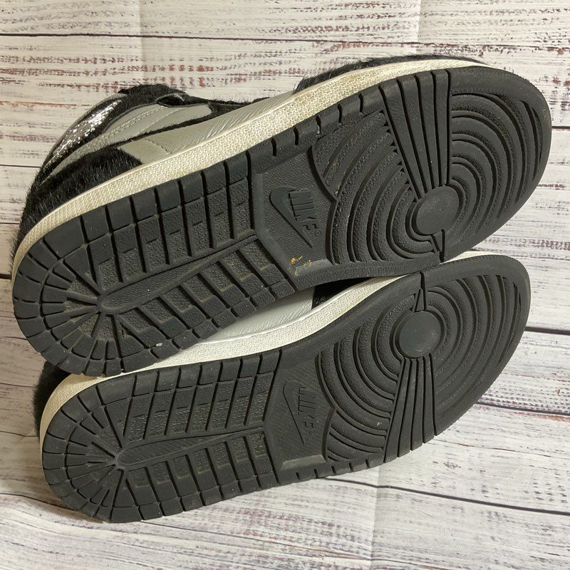 NIKE Jordan 1 Retro High OG Twist 2.0 Medium Grey Women's Sneakers- SZ 10