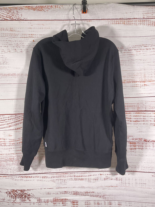 Champion Black Beams Side Zip Pullover Hoodie - Size M