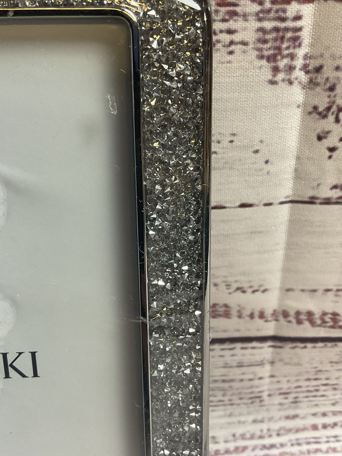 Swarovski Minerva Crystal 4x6" Picture Frame New