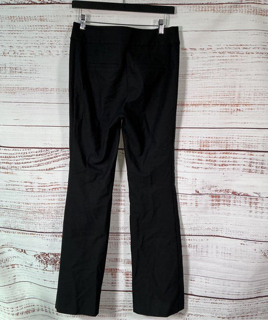 Women's Derek Lam 10 Crosby Black Pants with front slits Size 6