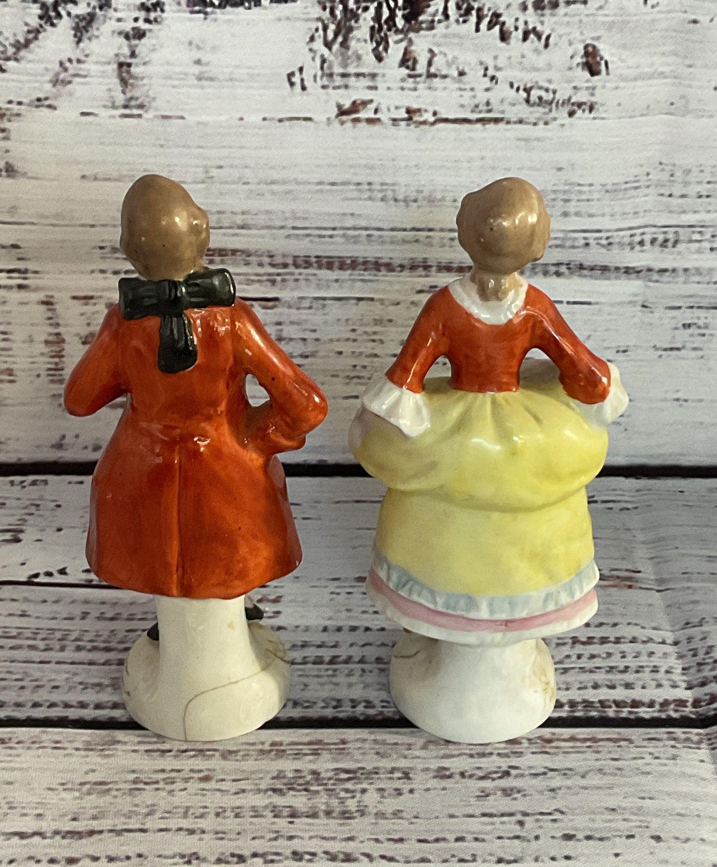 Vintage French Rococo Lot Of 2 Figurines