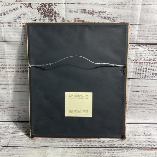 Horse Galloping Away From Herd Print by Tae Kwong TK Chan Framed 12"