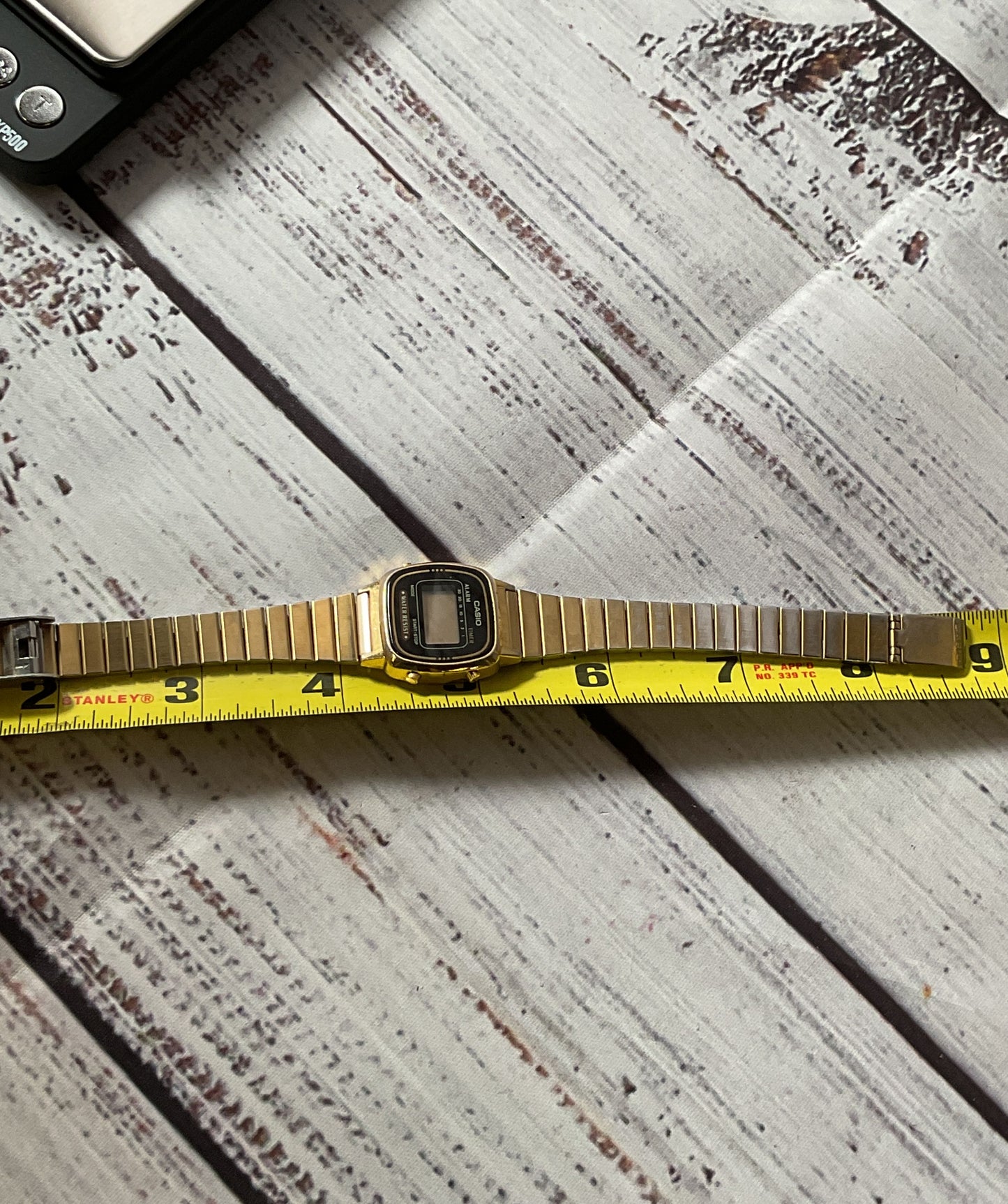 CASIO 3191 LA670W Stainless Steel Vintage Watch