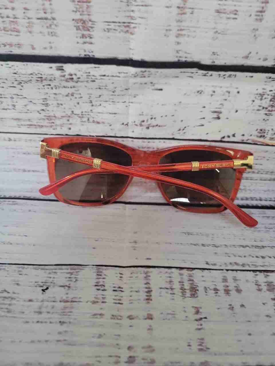 Women's Tory Burch Red Sunglasses with case