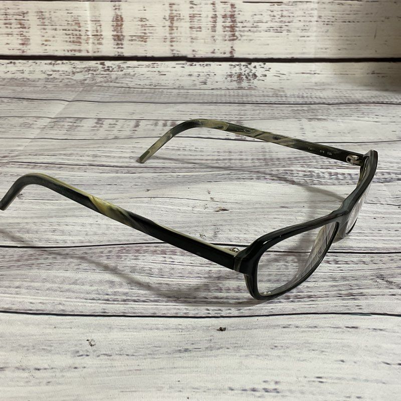 FENDI Unisex Black/Gray Marble Eyeglasses- 135 (FRAMES ONLY)