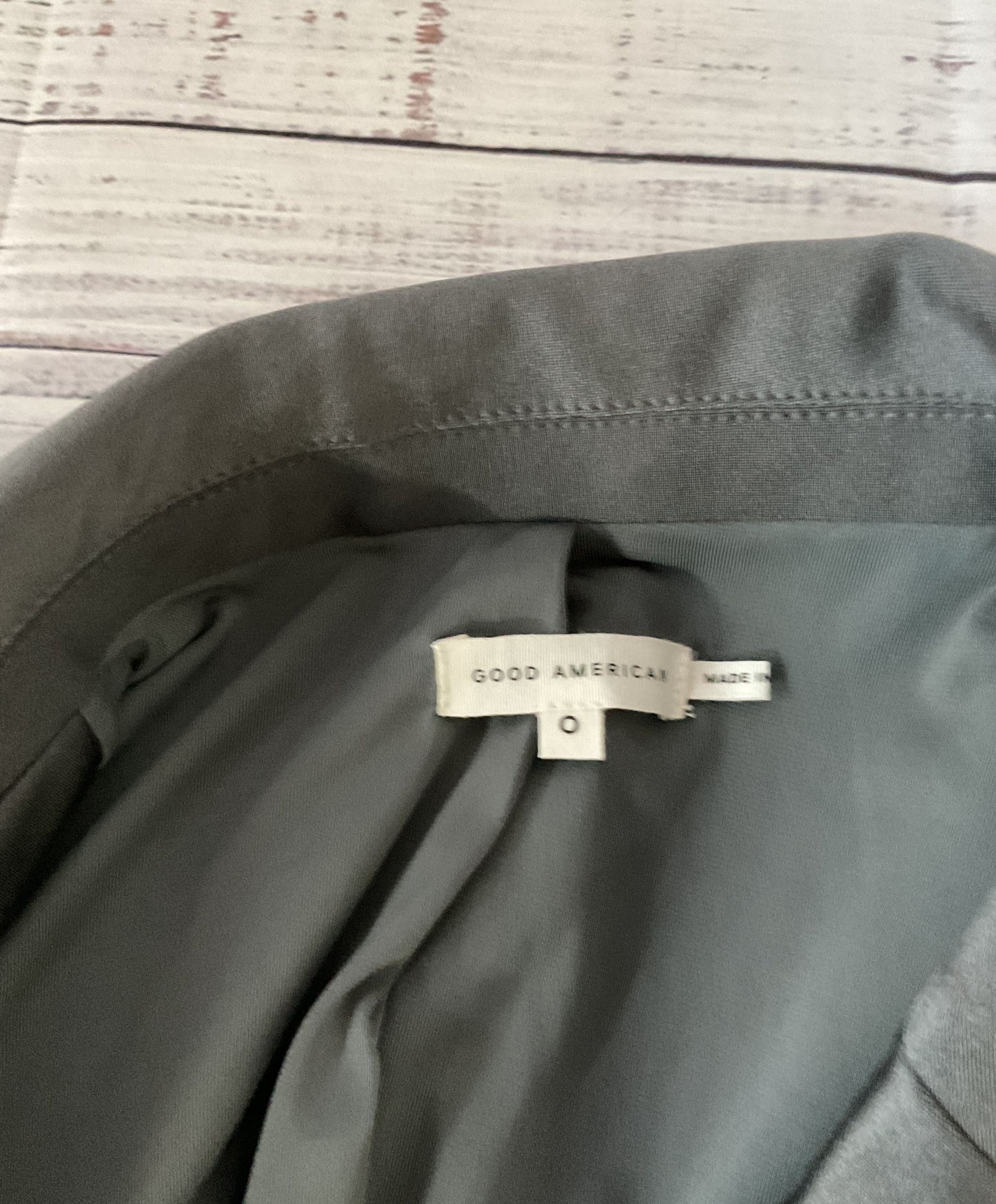 Women's Good American Gray/Silver Jacket Size 0