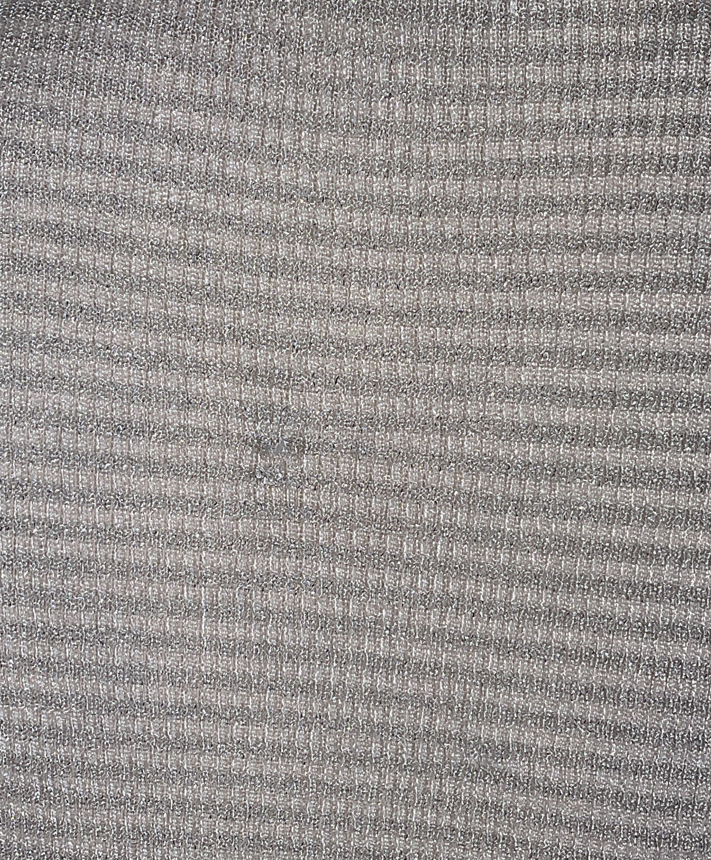 Rag & Bone Raina Lurex Striped Turtleneck Sweater Silver S