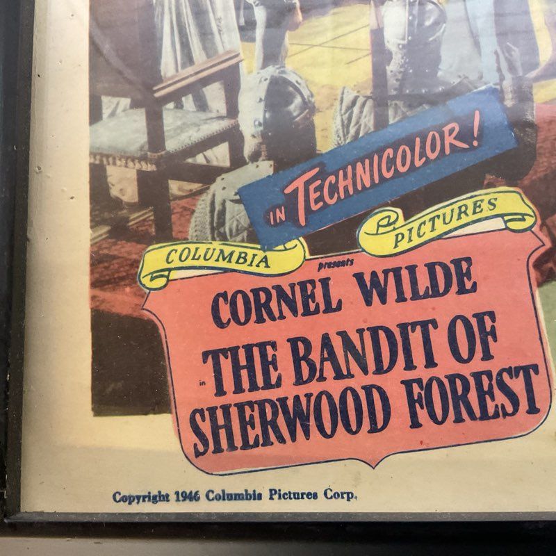 3pc Limited Ed. ANTIQUE 1946 & 1953 Universal Pictures Technicolor Movie Prints