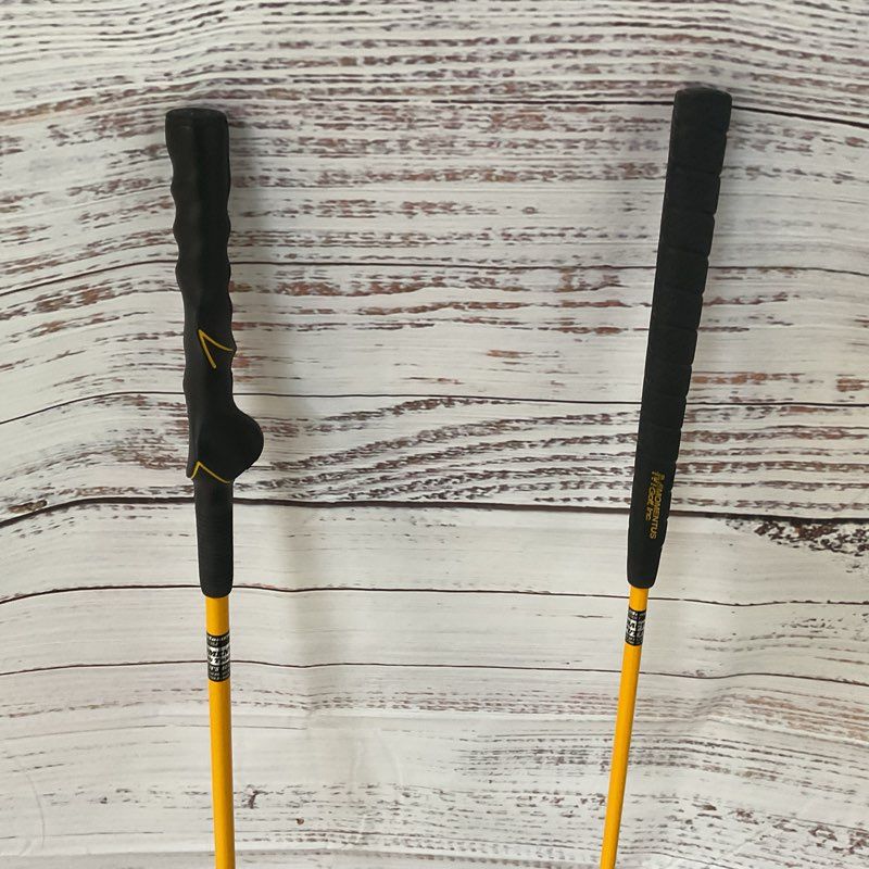 Lot of 2 Momentus Training Golf Clubs (Swing Trainer, Practice Putter) Weighted
