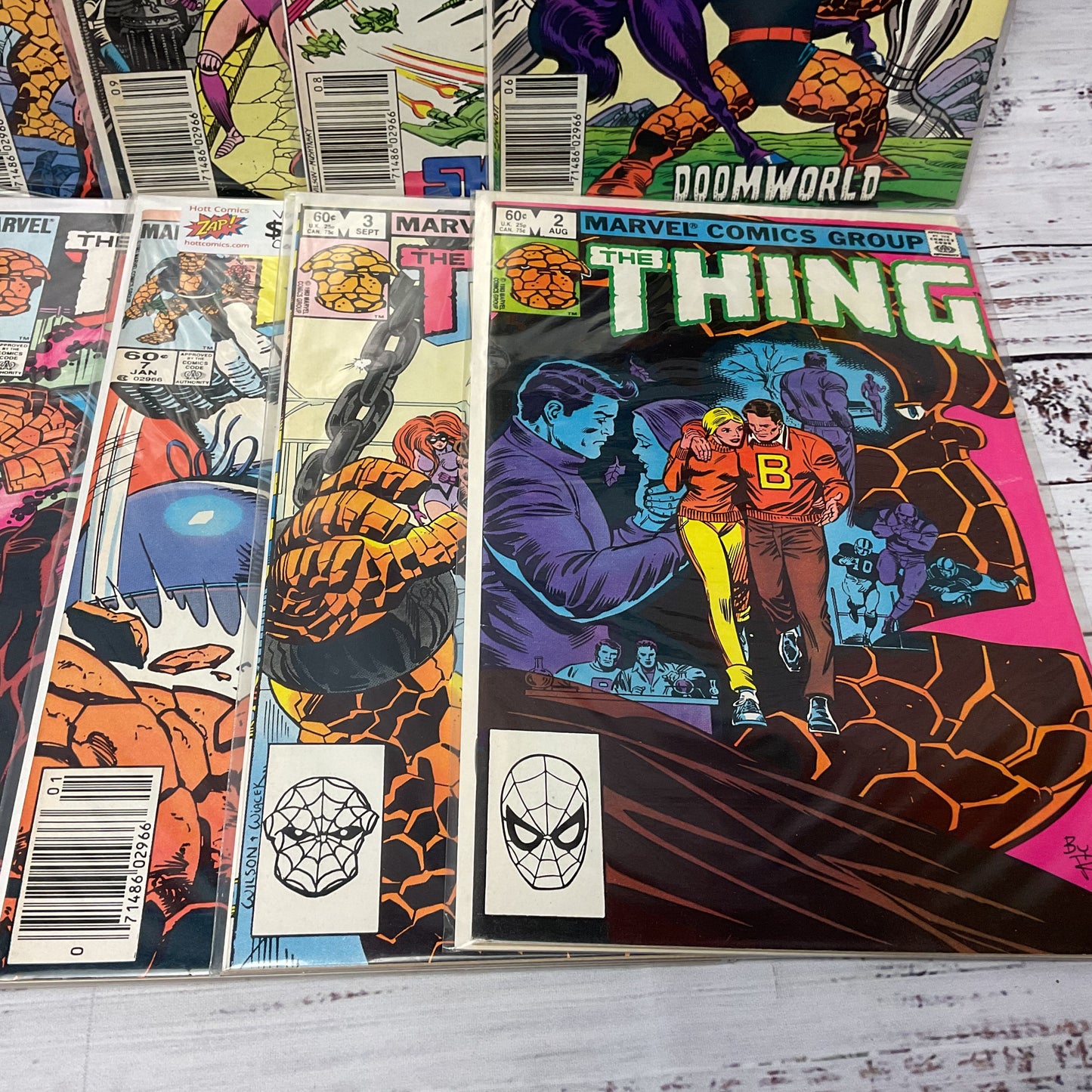The Thing 2-96 Comic Book 14 Comic Lot 1980s