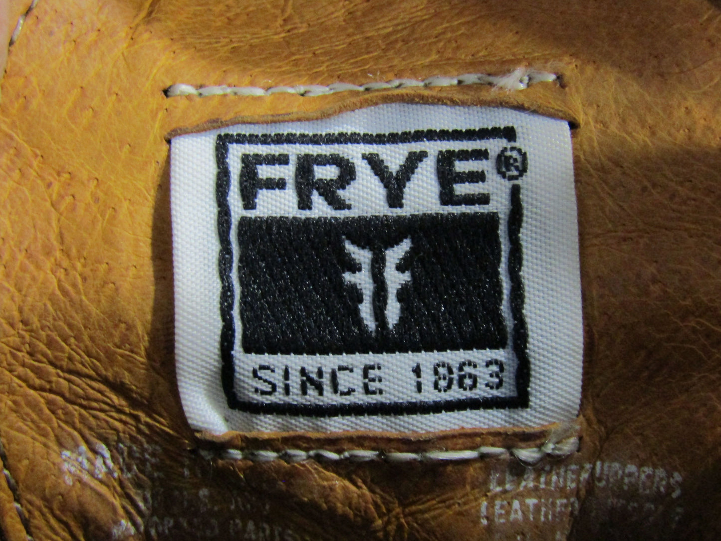 Frye Women's Brown Leather Ankle Lace Boots Size 6 B