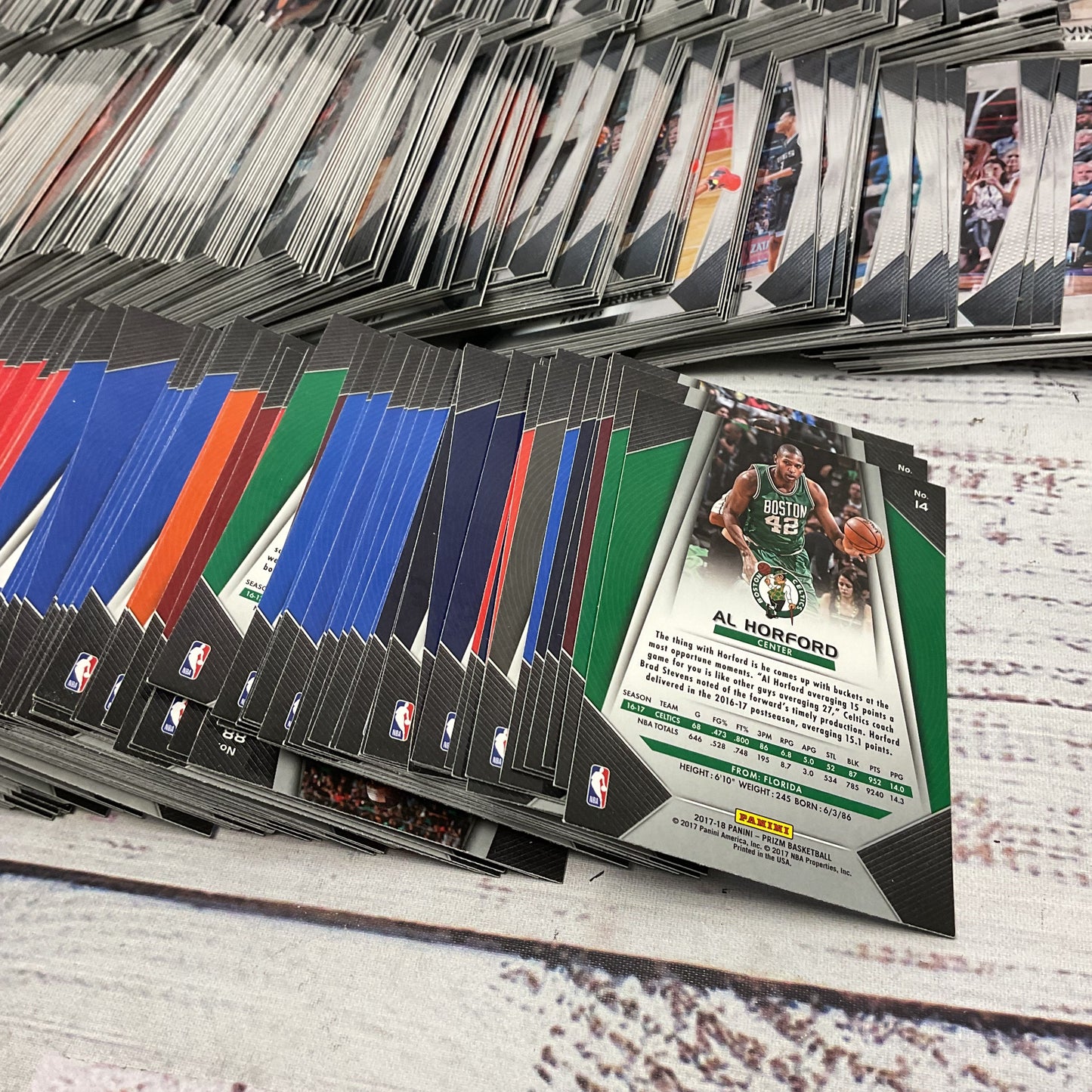 Panini 2017 18 Prism Basket Ball Card Lot ~880 Cards