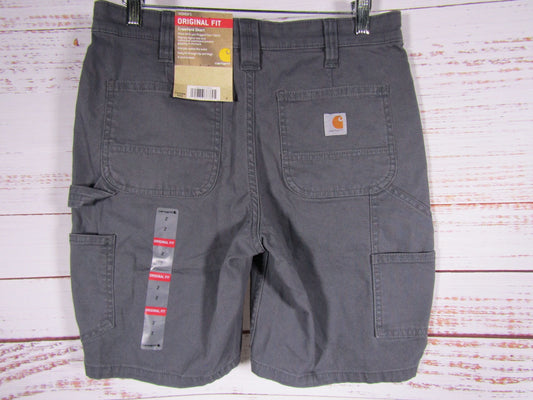 Carhartt Crawford Women's Gray Original Fit Shorts Size 2