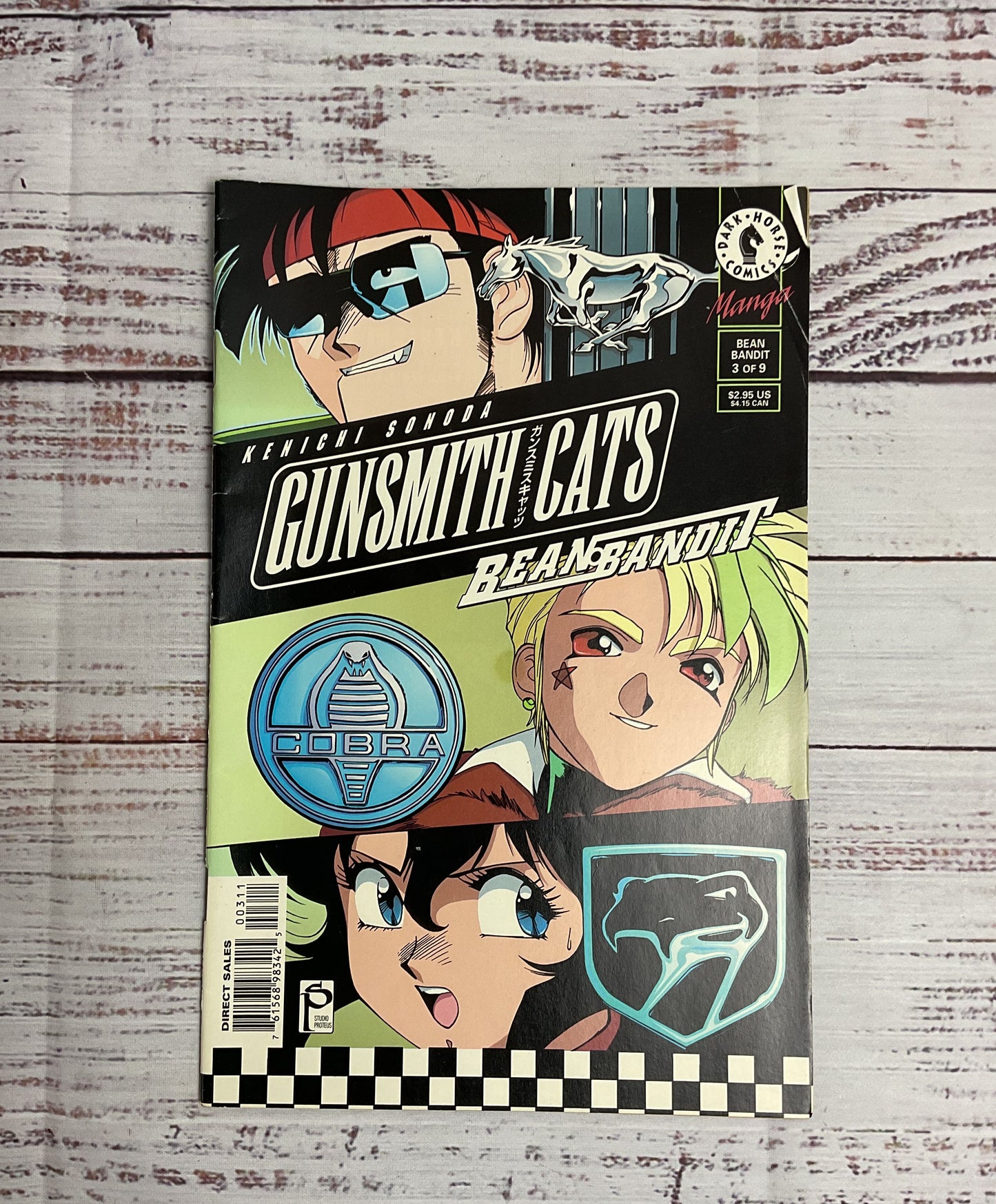 1999 Gunsmith Cats: Bean Bandit: Kenichi Sonoda Vol #1-5 of 9 Dark Horse Comics