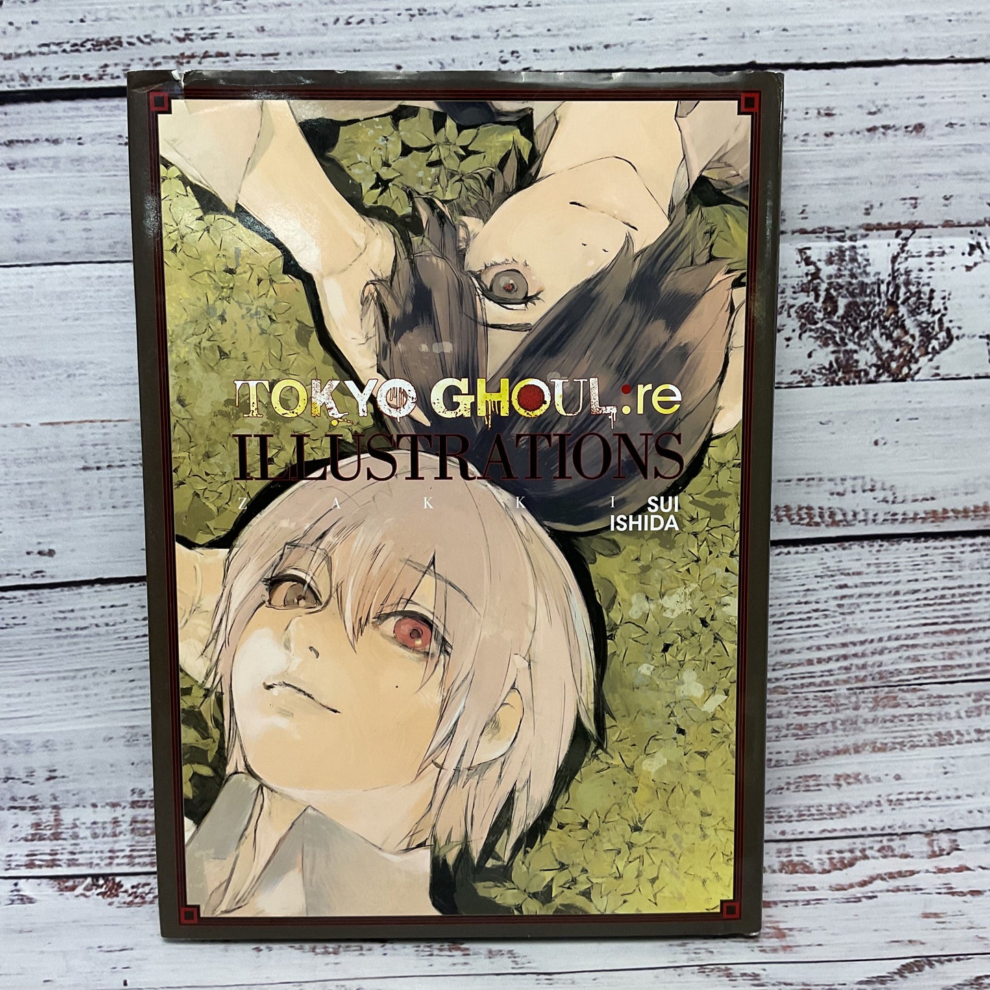 Tokyo Ghoul Re Illustrations Art Book Zakki Hard Cover