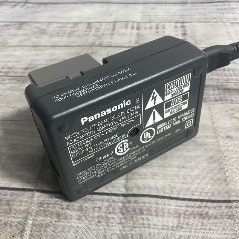 Panasonic PV-GS250 Digital Handheld Camcorder Camera w/ Charger & Extras