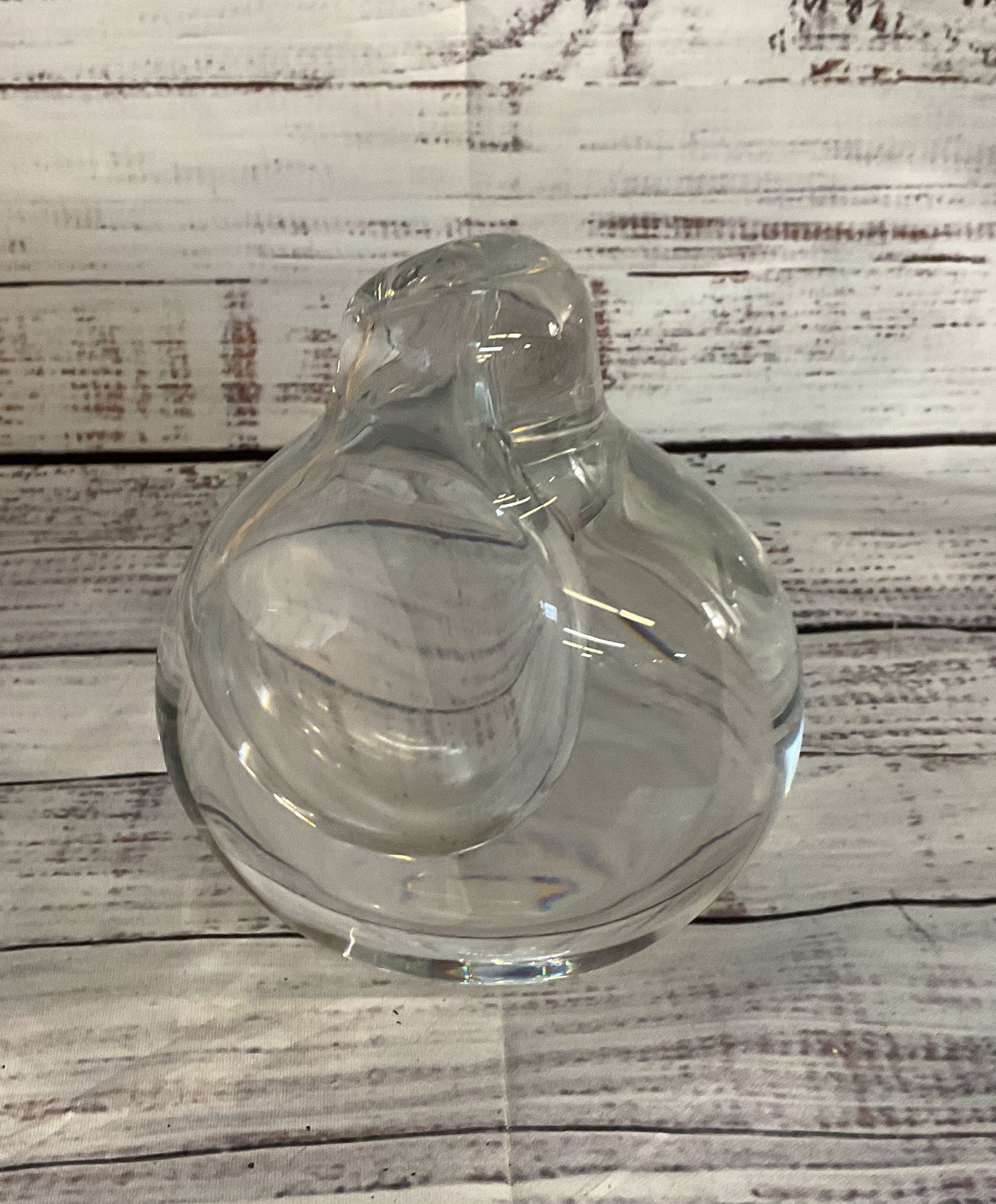 Kosta Boda Modern Gordan Warff Art Glass Vase Clear