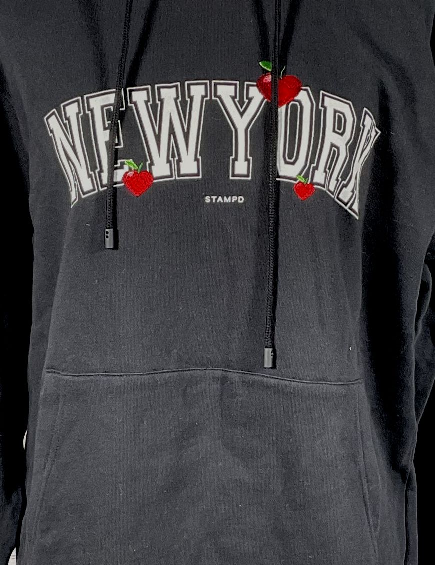 STAMPD New York Cherry Hoodie Black S