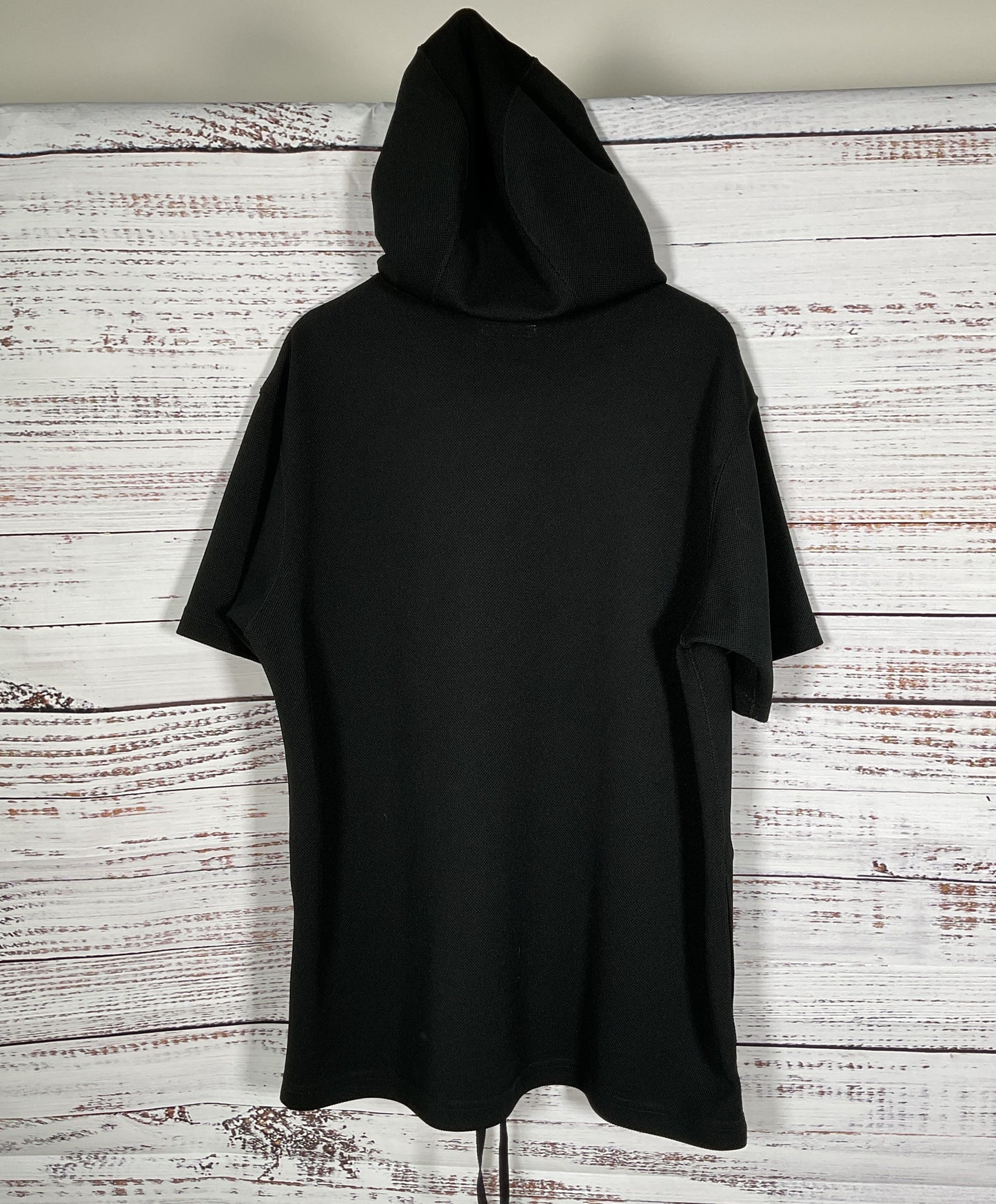 Engineered Garments Men's Black Short Sleeve Hoodie Size M Made in The U.S.A.