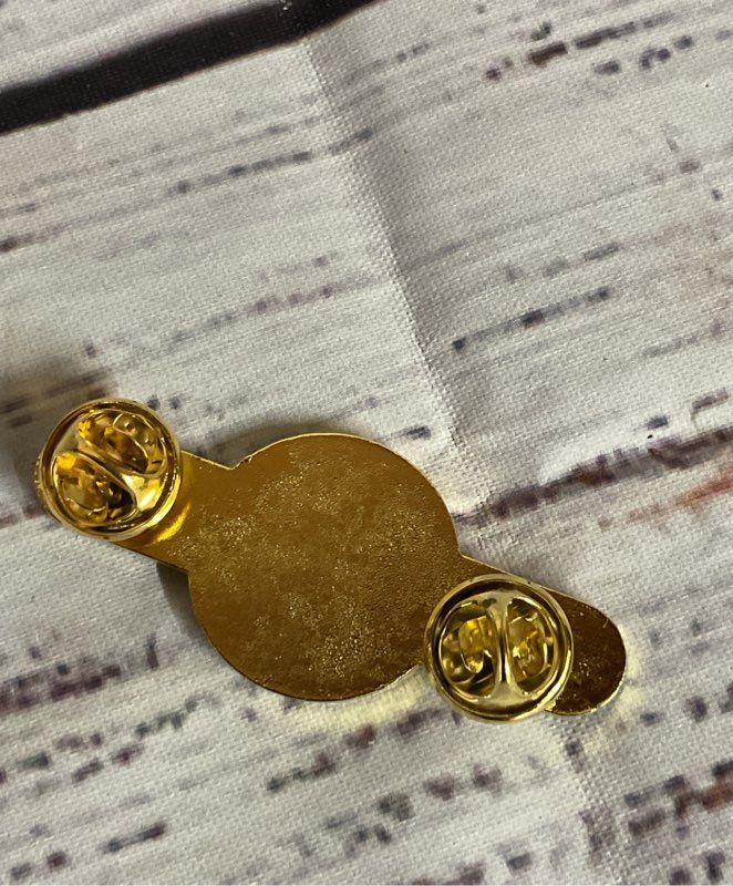 Merit Badge Sash Pin Gold Tone Vintage