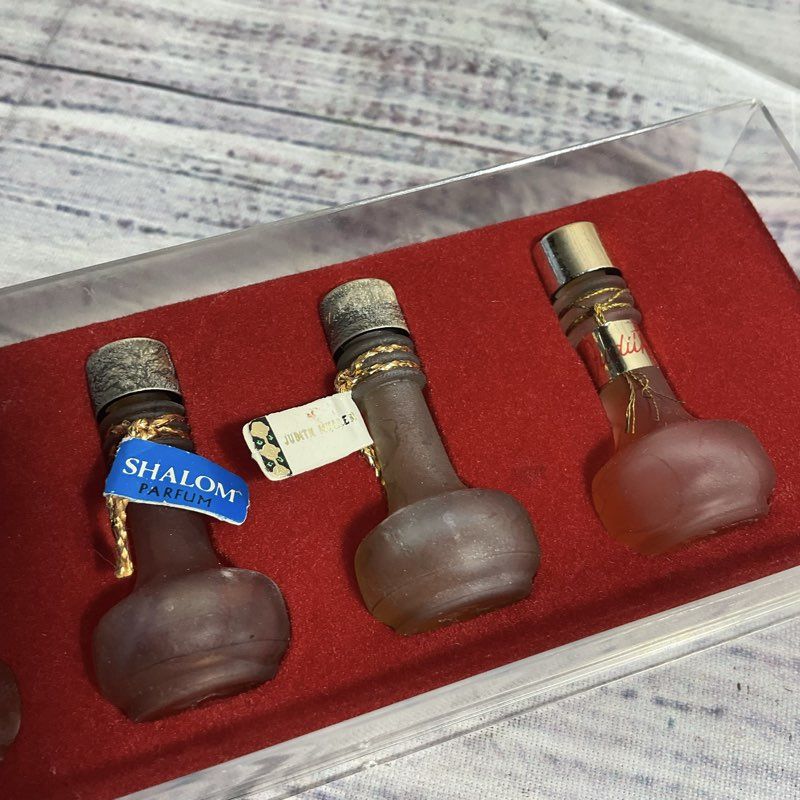 VTG. Judith Miller Israel 5 Pc. Miniature Perfume Fragrance Set New
